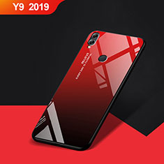 Funda Silicona Goma Espejo para Huawei Y9 (2019) Rojo