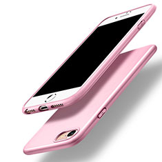 Funda Silicona Goma para Apple iPhone 7 Rosa