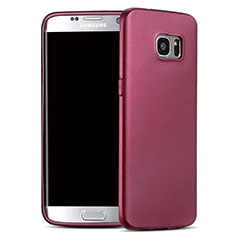 Funda Silicona Goma para Samsung Galaxy S7 Edge G935F Morado