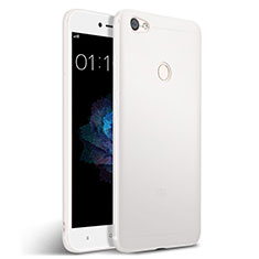 Funda Silicona Goma para Xiaomi Redmi Note 5A High Edition Blanco