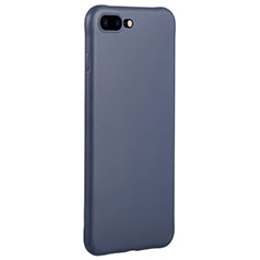 Funda Silicona Goma TPU C02 para Apple iPhone 7 Plus Azul