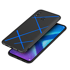 Funda Silicona Goma Twill para Huawei Honor View 10 Lite Azul