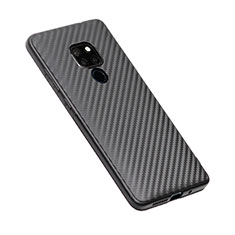 Funda Silicona Goma Twill T03 para Huawei Mate 20 Negro