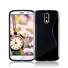 Funda Silicona S-Line para Motorola Moto G4 Negro