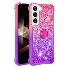 Funda Silicona Ultrafina Carcasa Gradiente Y04B para Samsung Galaxy S24 Plus 5G Morado