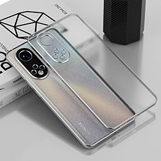 Funda Silicona Ultrafina Carcasa Transparente AN1 para Huawei Honor 50 Pro 5G Plata