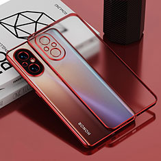 Funda Silicona Ultrafina Carcasa Transparente AN1 para Huawei Honor 50 SE 5G Rojo