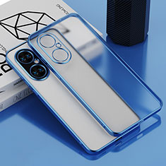 Funda Silicona Ultrafina Carcasa Transparente AN1 para Huawei P50 Azul