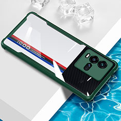 Funda Silicona Ultrafina Carcasa Transparente BH1 para Vivo iQOO 9T 5G Verde