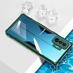 Funda Silicona Ultrafina Carcasa Transparente BH1 para Xiaomi Poco F4 GT 5G Verde