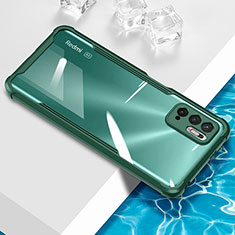 Funda Silicona Ultrafina Carcasa Transparente BH1 para Xiaomi Redmi Note 10 5G Verde