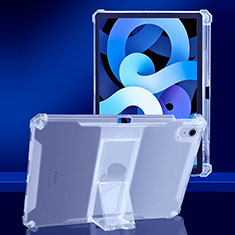 Funda Silicona Ultrafina Carcasa Transparente con Soporte para Apple iPad Air 4 10.9 (2020) Claro