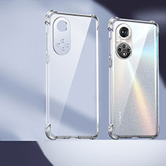 Funda Silicona Ultrafina Carcasa Transparente D01 para Huawei Honor 50 Pro 5G Claro