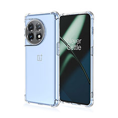 Funda Silicona Ultrafina Carcasa Transparente Gradiente para OnePlus Ace 2 5G Claro