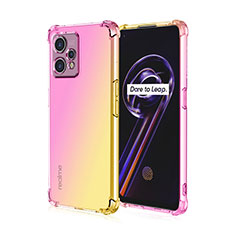 Funda Silicona Ultrafina Carcasa Transparente Gradiente para Realme Narzo 50 Pro 5G Rosa