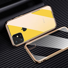 Funda Silicona Ultrafina Carcasa Transparente H01 para Apple iPhone 11 Amarillo