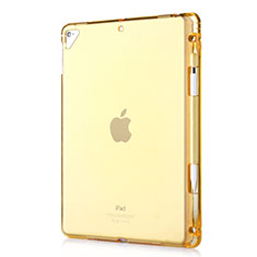 Funda Silicona Ultrafina Carcasa Transparente H01 para Apple New iPad 9.7 (2018) Oro