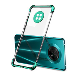 Funda Silicona Ultrafina Carcasa Transparente H01 para Huawei Enjoy 20 Plus 5G Verde