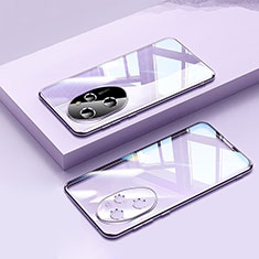 Funda Silicona Ultrafina Carcasa Transparente H01 para Huawei Honor 100 Pro 5G Morado