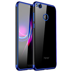 Funda Silicona Ultrafina Carcasa Transparente H01 para Huawei Honor 8 Lite Azul