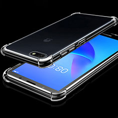 Funda Silicona Ultrafina Carcasa Transparente H01 para Huawei Honor Play 7 Claro