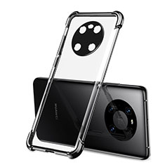 Funda Silicona Ultrafina Carcasa Transparente H01 para Huawei Mate 40E 4G Negro