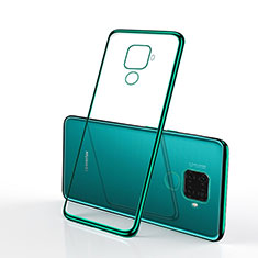 Funda Silicona Ultrafina Carcasa Transparente H01 para Huawei Nova 5i Pro Verde