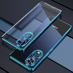 Funda Silicona Ultrafina Carcasa Transparente H01 para Huawei Nova 9 Pro Azul