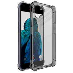 Funda Silicona Ultrafina Carcasa Transparente H01 para Nothing Phone 1 Gris