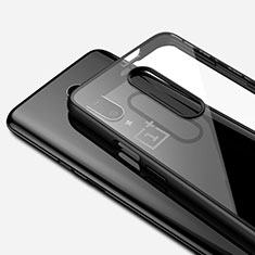 Funda Silicona Ultrafina Carcasa Transparente H01 para OnePlus 7 Pro Negro