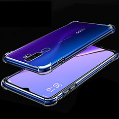 Funda Silicona Ultrafina Carcasa Transparente H01 para Oppo A11X Claro