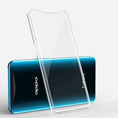 Funda Silicona Ultrafina Carcasa Transparente H01 para Oppo Find X Claro