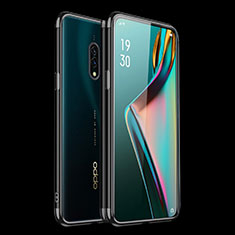 Funda Silicona Ultrafina Carcasa Transparente H01 para Oppo Realme X Negro