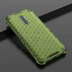 Funda Silicona Ultrafina Carcasa Transparente H01 para Oppo Reno Ace Verde