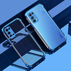 Funda Silicona Ultrafina Carcasa Transparente H01 para Oppo Reno5 Pro 5G Azul
