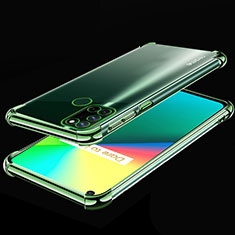 Funda Silicona Ultrafina Carcasa Transparente H01 para Realme 7i Verde