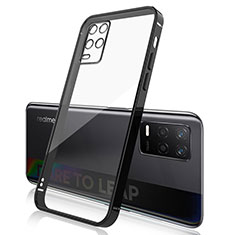 Funda Silicona Ultrafina Carcasa Transparente H01 para Realme 8s 5G Negro