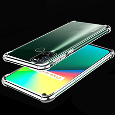 Funda Silicona Ultrafina Carcasa Transparente H01 para Realme C17 Plata