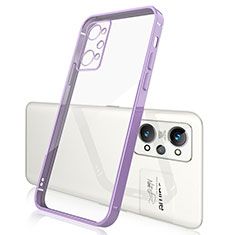 Funda Silicona Ultrafina Carcasa Transparente H01 para Realme GT Neo2 5G Morado