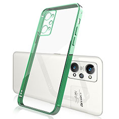 Funda Silicona Ultrafina Carcasa Transparente H01 para Realme GT Neo2 5G Verde