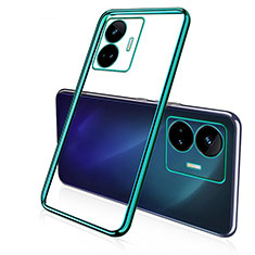 Funda Silicona Ultrafina Carcasa Transparente H01 para Realme GT Neo5 SE 5G Verde