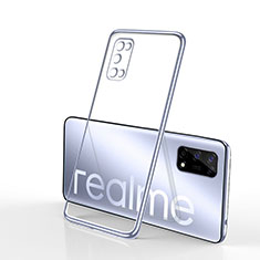 Funda Silicona Ultrafina Carcasa Transparente H01 para Realme Narzo 30 Pro 5G Plata