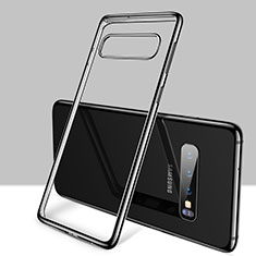 Funda Silicona Ultrafina Carcasa Transparente H01 para Samsung Galaxy S10 5G Negro