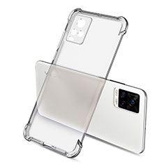 Funda Silicona Ultrafina Carcasa Transparente H01 para Vivo V20 Pro 5G Claro