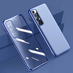 Funda Silicona Ultrafina Carcasa Transparente H01 para Xiaomi Mi 10S 5G Azul