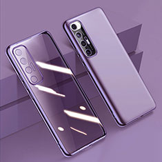 Funda Silicona Ultrafina Carcasa Transparente H01 para Xiaomi Mi 10S 5G Morado