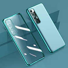 Funda Silicona Ultrafina Carcasa Transparente H01 para Xiaomi Mi 10S 5G Verde