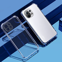 Funda Silicona Ultrafina Carcasa Transparente H01 para Xiaomi Mi 11 Lite 5G NE Claro