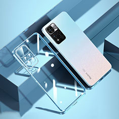 Funda Silicona Ultrafina Carcasa Transparente H01 para Xiaomi Mi 11i 5G (2022) Azul