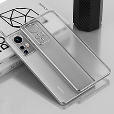 Funda Silicona Ultrafina Carcasa Transparente H01 para Xiaomi Mi 12S Pro 5G Plata